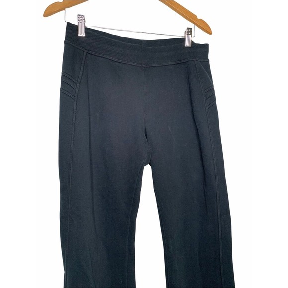 NIKE Wide Leg Fleece Pants Women’s Black M Medium Comfy Drawstrings Thick - Picture 3 of 12